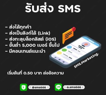 SMSสายเทา รับส่งSMS